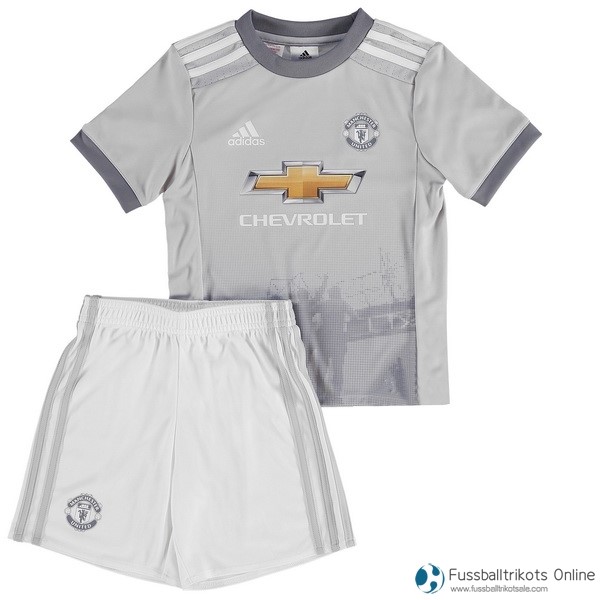 Manchester United Trikot Kinder Ausweich 2017-18 Fussballtrikots Günstig